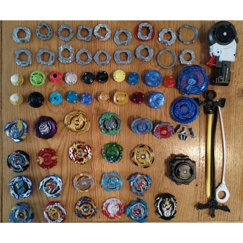 20+ Beyblade Burst Metal Lot Takaratomy Action Toys Collectibles Used Condition